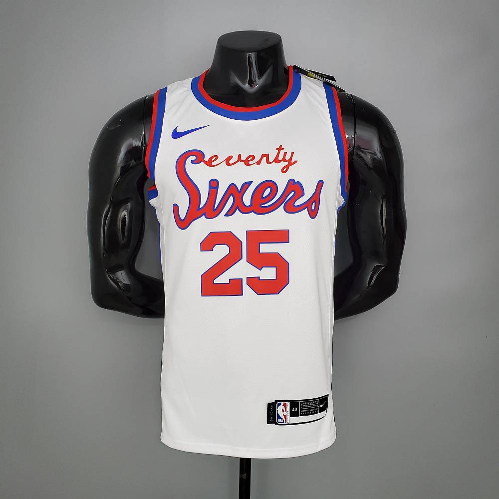 Camiseta Ben Simmons #25 Philadelphia 76ers 2021 Limited Edition Clásico Blanco