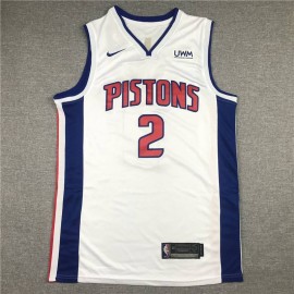 Camiseta Cade Cunningham #2 Detroit Pistons Blanco