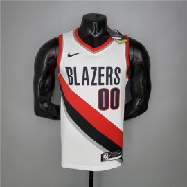 Camiseta Carmelo Anthony #00 Portland Trail Blazers 2021 Blanco