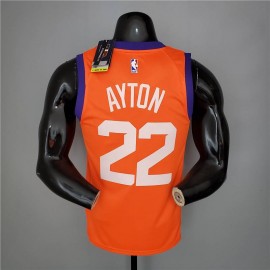 Camiseta Deandre Ayton #22 Phoenix Suns 2021 Naranja Camiseta Deandre Ayton #22 Phoenix Suns 2021 Naranja