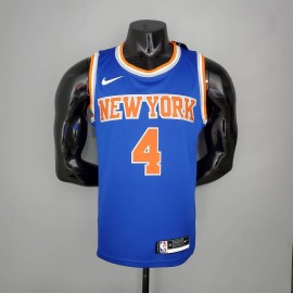 Camiseta Derrick Rose #4 New York Knicks 2021 Azul