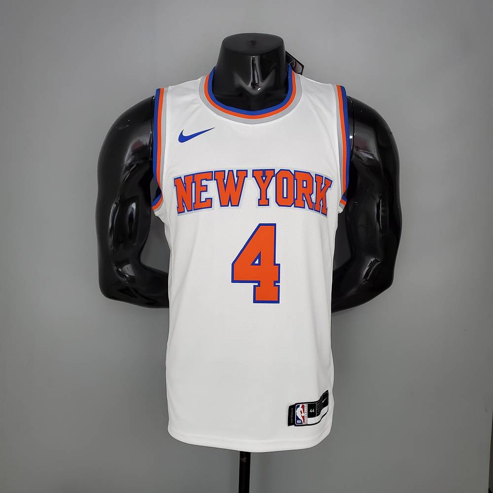 Camiseta Derrick Rose #4 New York Knicks 2021 Blanco