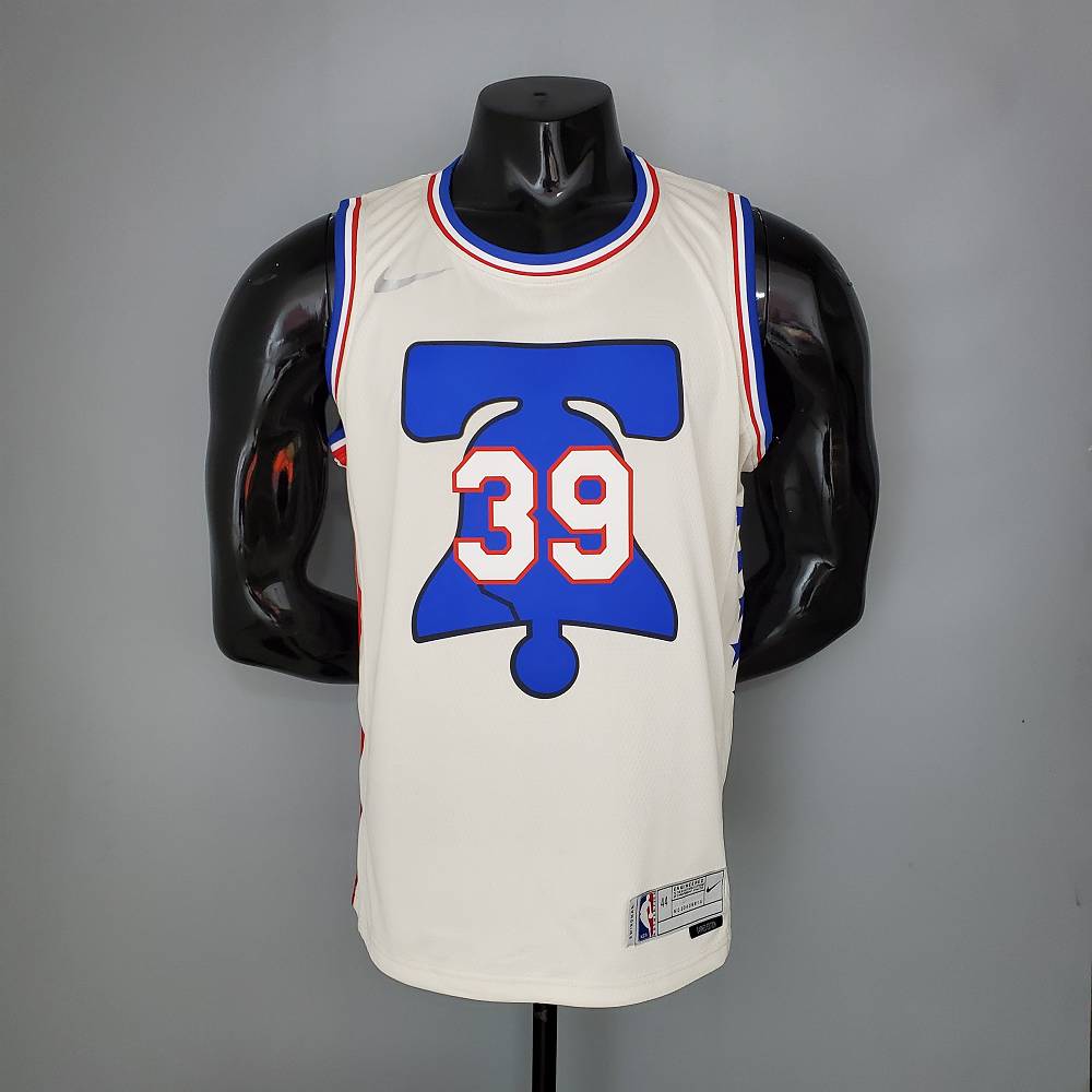 Camiseta Dwight Howard #39 Philadelphia 76ers 2021 Earned Edition Blanco