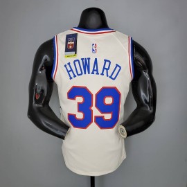 Camiseta Dwight Howard #39 Philadelphia 76ers 2021 Earned Edition Blanco