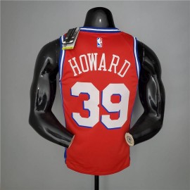 Camiseta Dwight Howard #39 Philadelphia 76ers Jordan Themed Rojo Camiseta Dwight Howard #39 Philadelphia 76ers Jordan Themed Rojo