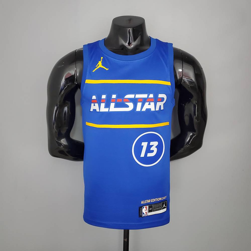 Camiseta James Harden #13 All-Star 2021 Azul Camiseta James Harden #13 All-Star 2021 Azul