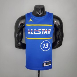 Camiseta James Harden #13 All-Star 2021 Azul