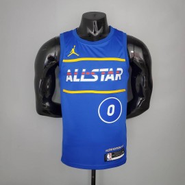 Camiseta Jayson Tatum #0 All-Star 2021 Azul