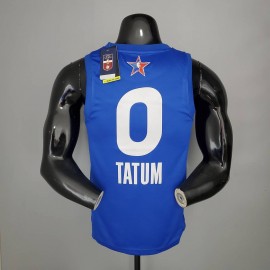 Camiseta Jayson Tatum #0 All-Star 2021 Azul Camiseta Jayson Tatum #0 All-Star 2021 Azul