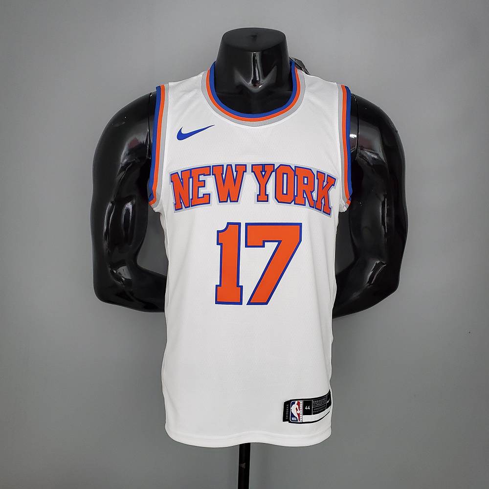 Camiseta Jeremy Lin #17 New York Knicks 2021 Blanco Camiseta Jeremy Lin #17 New York Knicks 2021 Blanco