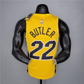 Camiseta Jimmy Butler #22 Miami Heat 2021 Earned Edition Amarillo Camiseta Jimmy Butler #22 Miami Heat 2021 Earned Edition Amarillo