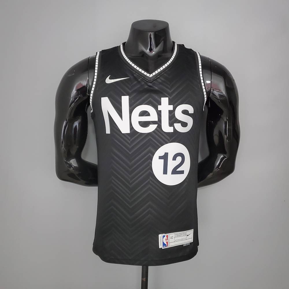 Camiseta Joe Harris #12 Brooklyn Nets 2021 Earned Edition Negro Camiseta Joe Harris #12 Brooklyn Nets 2021 Earned Edition Negro