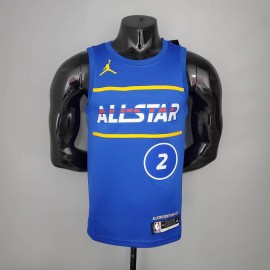 Camiseta Kawhi Leonard #2 All-Star 2021 Azul