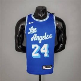 Camiseta Kobe Bryant #24 Los Angeles Lakers 2021 Clásico Edition Azul