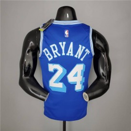 Camiseta Kobe Bryant #24 Los Angeles Lakers 2021 Clásico Edition Azul Camiseta Kobe Bryant #24 Los Angeles Lakers 2021 Clásico Edition Azul