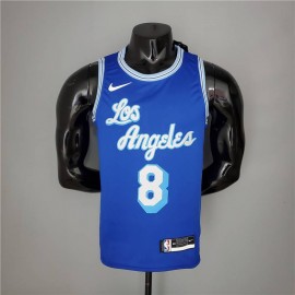 Camiseta Kobe Bryant #8 Los Angeles Lakers 2021 Clásico Edition Azul