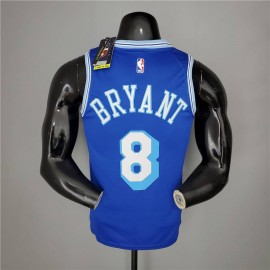 Camiseta Kobe Bryant #8 Los Angeles Lakers 2021 Clásico Edition Azul Camiseta Kobe Bryant #8 Los Angeles Lakers 2021 Clásico Edition Azul
