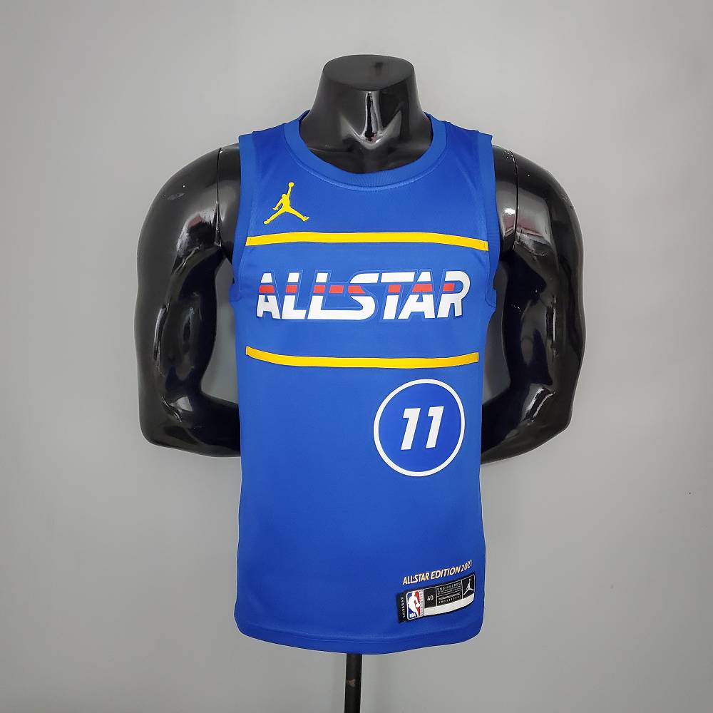 Camiseta Kyrie Irving #11 All-Star 2021 Azul Camiseta Kyrie Irving #11 All-Star 2021 Azul