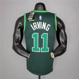 Camiseta Kyrie Irving #11 Boston Celtics 2021 Earned Edition Verde Camiseta Kyrie Irving #11 Boston Celtics 2021 Earned Edition Verde