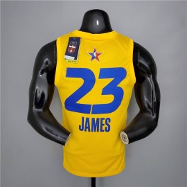 Camiseta LeBron James #23 All-Star 2021 Amarillo