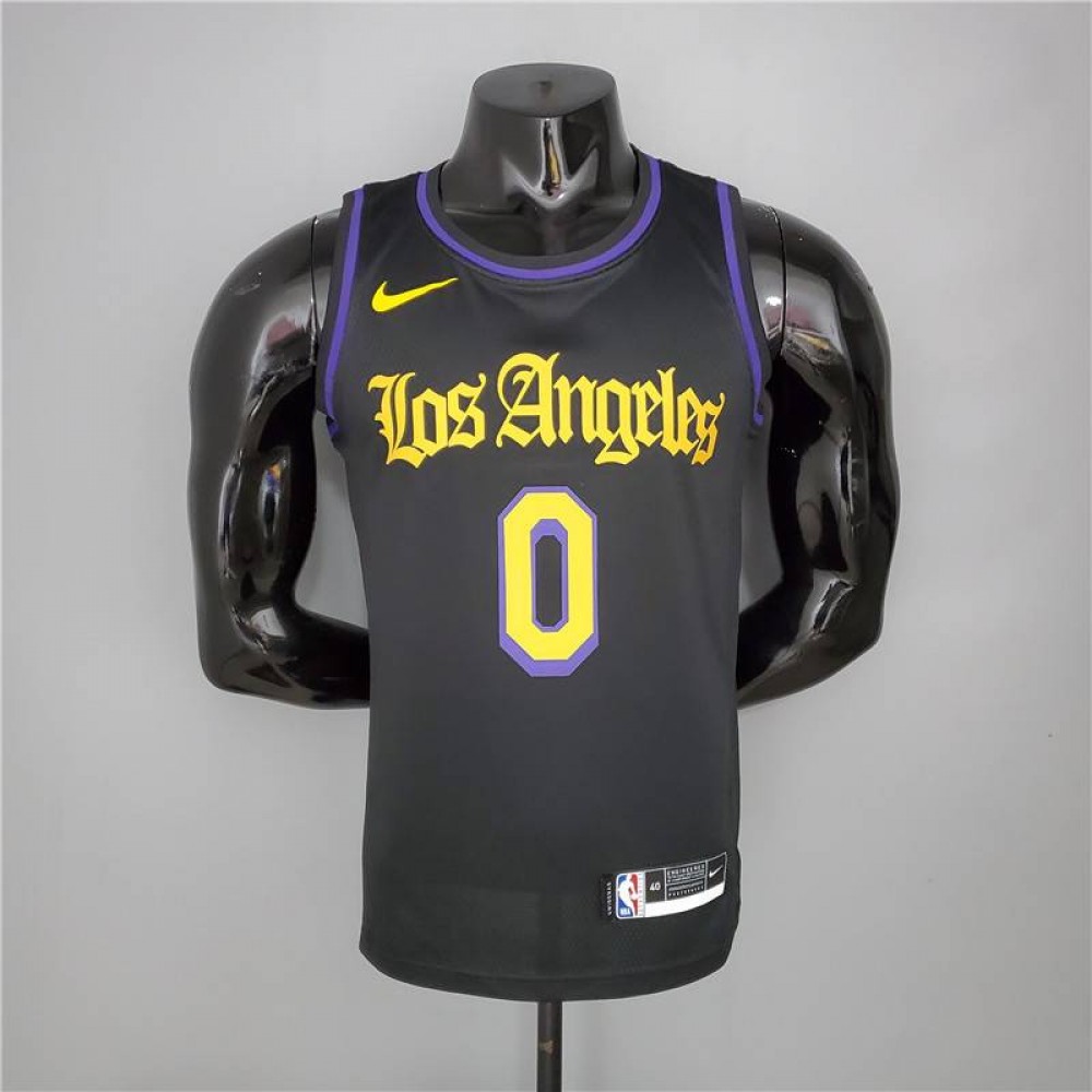 Camiseta Nick Young #0 Los Angeles Lakers Latin Negro Camiseta Nick Young #0 Los Angeles Lakers Latin Negro