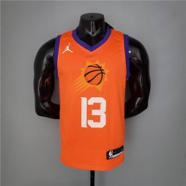 Camiseta Steve Nash #13 Phoenix Suns 2021 Naranja
