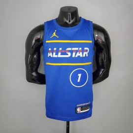Camiseta Zion Williamson #1 All-Star 2021 Azul