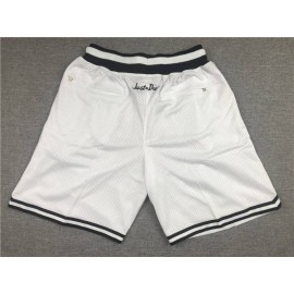 Pantalon Corto de Bolsillo Brooklyn Nets Blanco