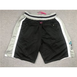Pantalon Corto de Bolsillo San Antonio Spurs Negro