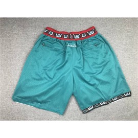 Pantalon Corto de Bolsillo Memphis Grizzlies Bordado Verde