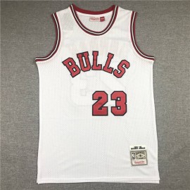 Camiseta Michael Jordan #23 Chicago Bulls Rookie Edition Blanco