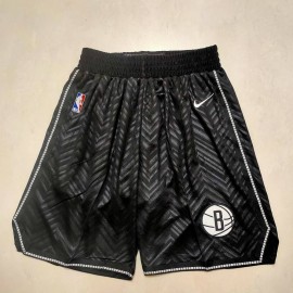 Pantalon Corto Brooklyn Nets Earned Edition Negro