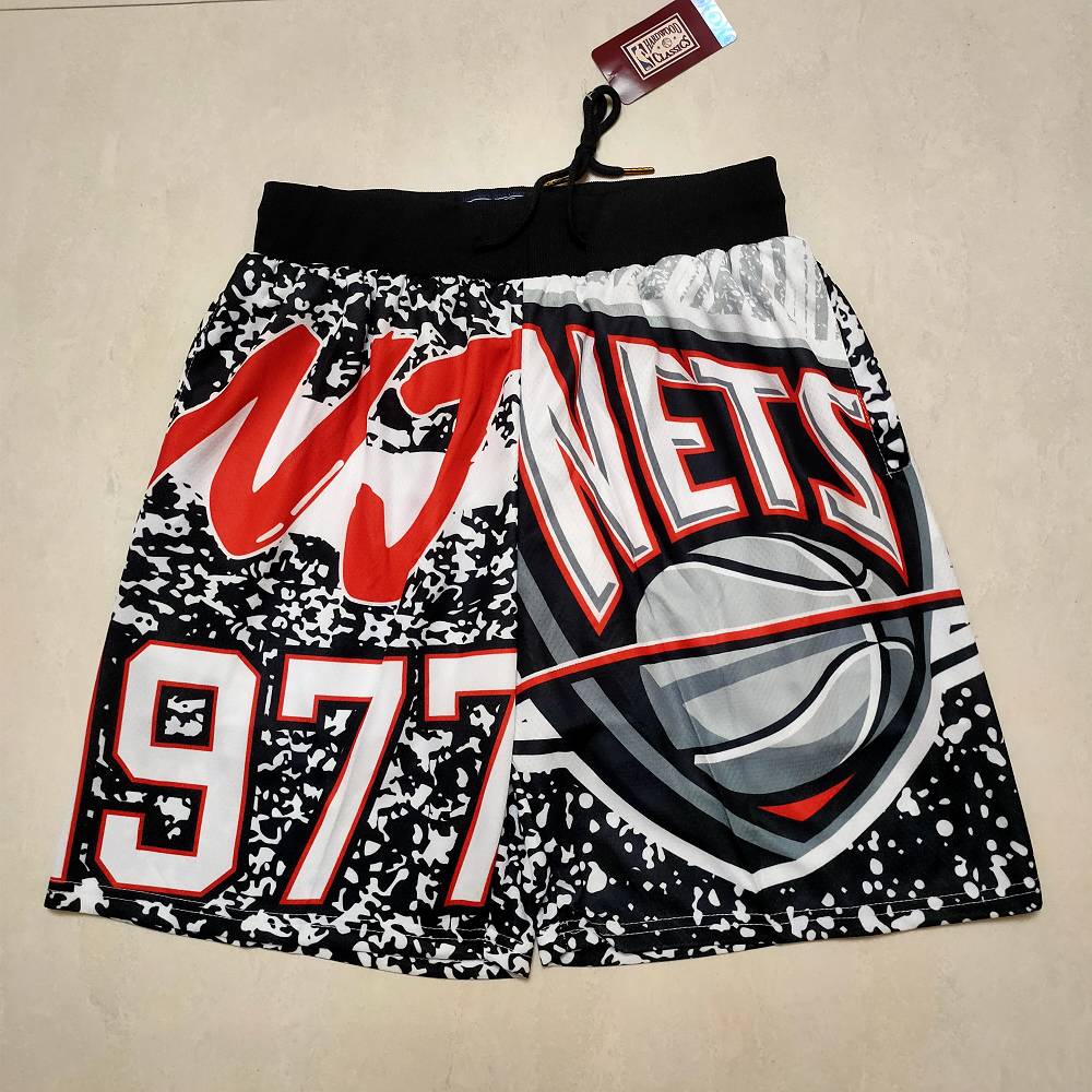 Pantalon Corto Brooklyn Nets MN Gran Logotipo Polícromo Pantalon Corto Brooklyn Nets MN Gran Logotipo Polícromo
