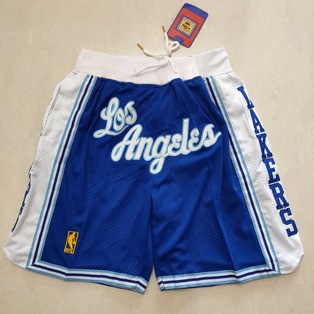 Pantalon Corto de Bolsillo Los Angeles Lakers Azul