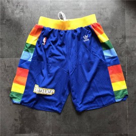 Pantalon Corto Denver Nuggets Clásico Edition Azul
