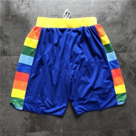 Pantalon Corto Denver Nuggets Clásico Edition Azul Pantalon Corto Denver Nuggets Clásico Edition Azul