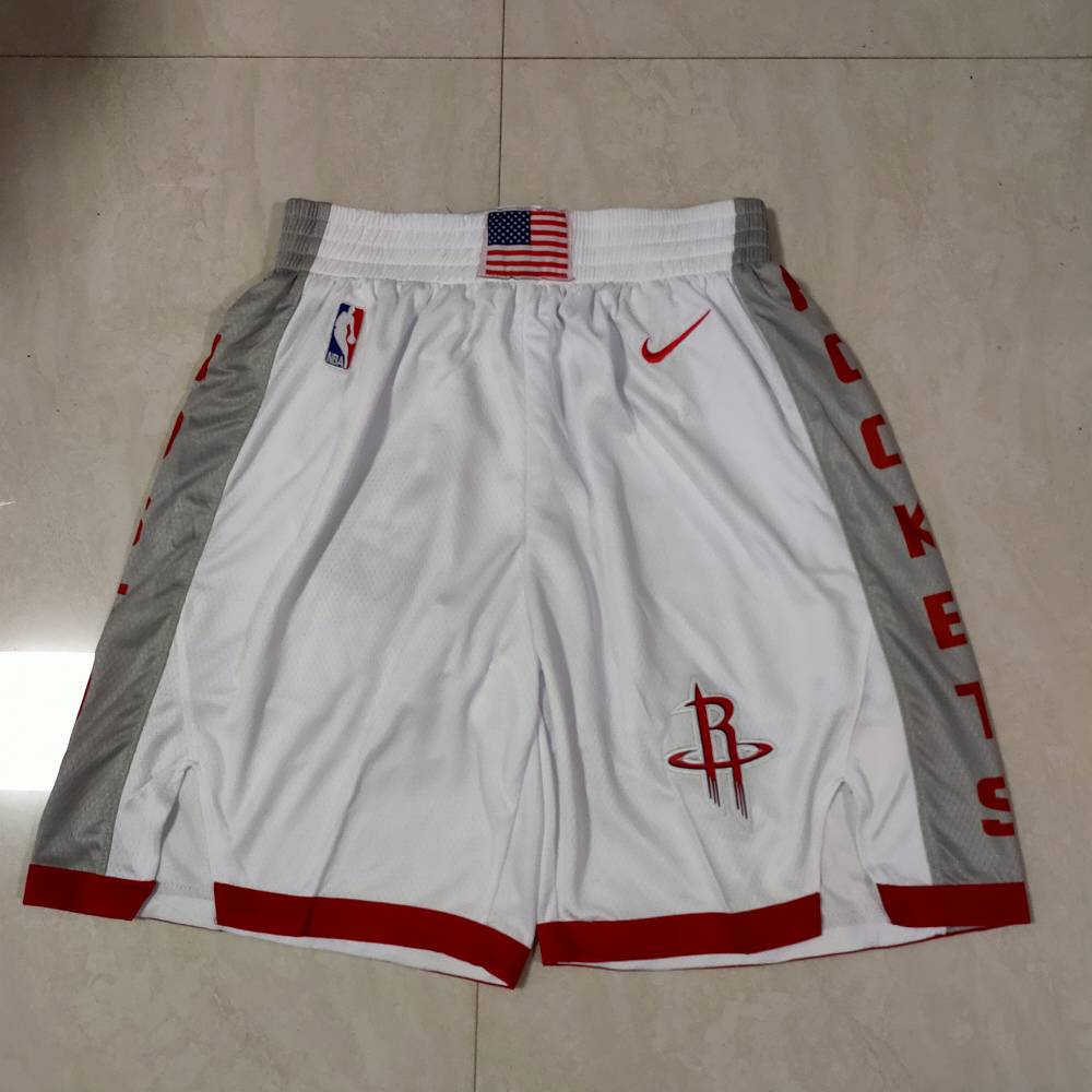 Pantalon Corto Houston Rockets City Edition Blanco Pantalon Corto Houston Rockets City Edition Blanco