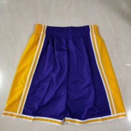 Pantalon Corto Los Angeles Lakers Clásico Edition Púrpura