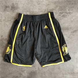 Pantalon Corto Los Angeles Lakers Kobe Retirada Edition Negro