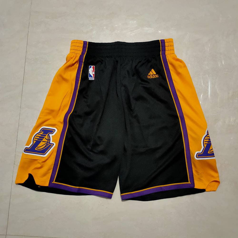 Pantalon Corto Los Angeles Lakers Negro/Naranja