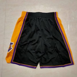 Pantalon Corto Los Angeles Lakers Negro/Naranja