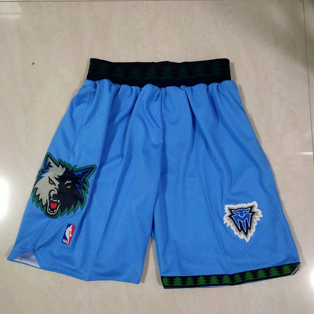 Pantalon Corto Minnesota Timberwolves Azul