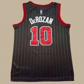 Camiseta DeMar DeRozan #10 Chicago Bulls Jordan Edition Negro Camiseta DeMar DeRozan #10 Chicago Bulls Jordan Edition Negro