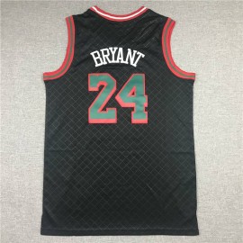 Camiseta Kobe Bryant #24 Los Angeles Lakers Negro Camiseta Kobe Bryant #24 Los Angeles Lakers Negro