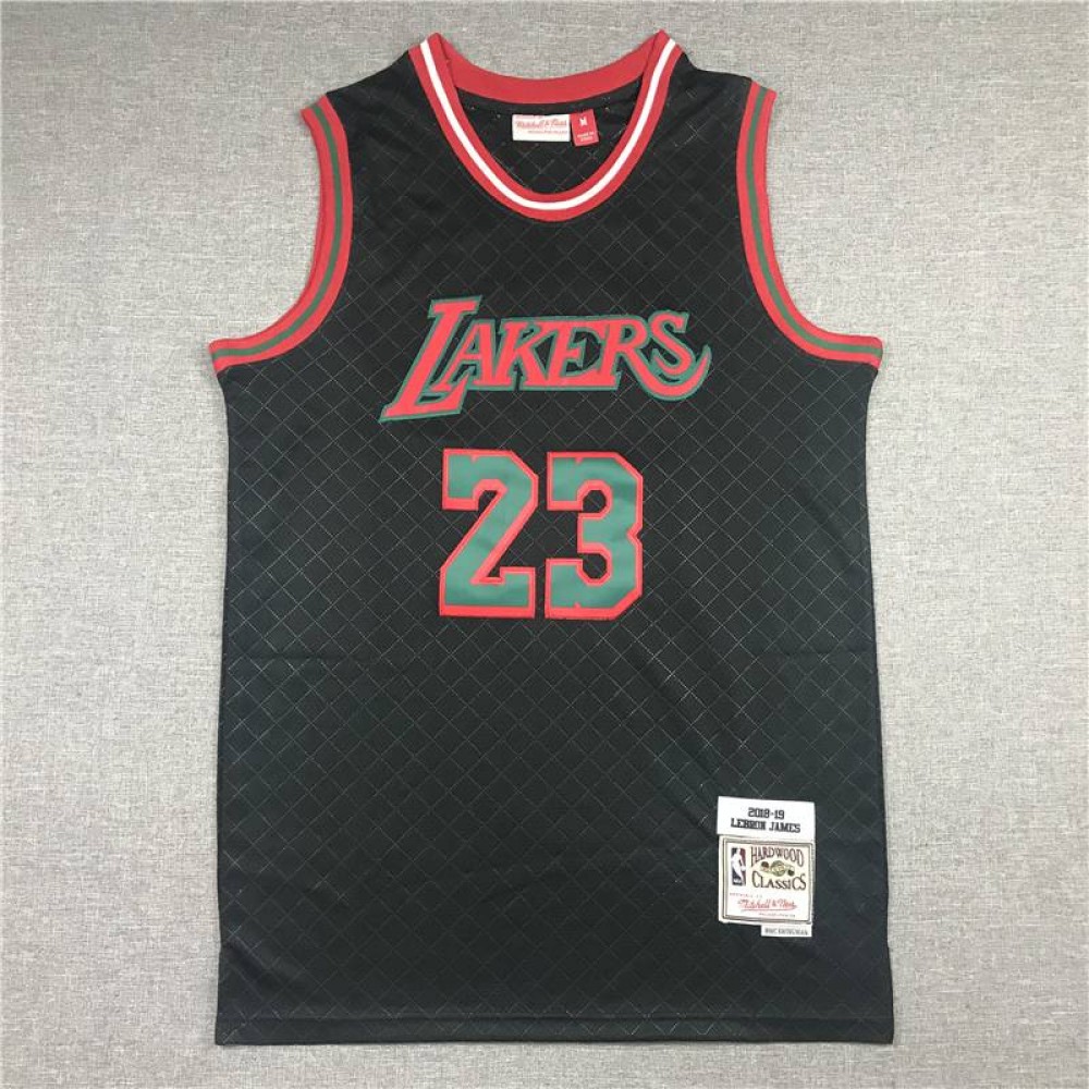 Camiseta LeBron James #23 Los Angeles Lakers Negro Camiseta LeBron James #23 Los Angeles Lakers Negro