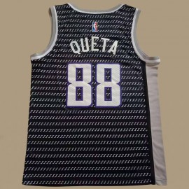 Camiseta Neemias Queta #88 Sacramento Kings Jordan Edition Negro Camiseta Neemias Queta #88 Sacramento Kings Jordan Edition Negro