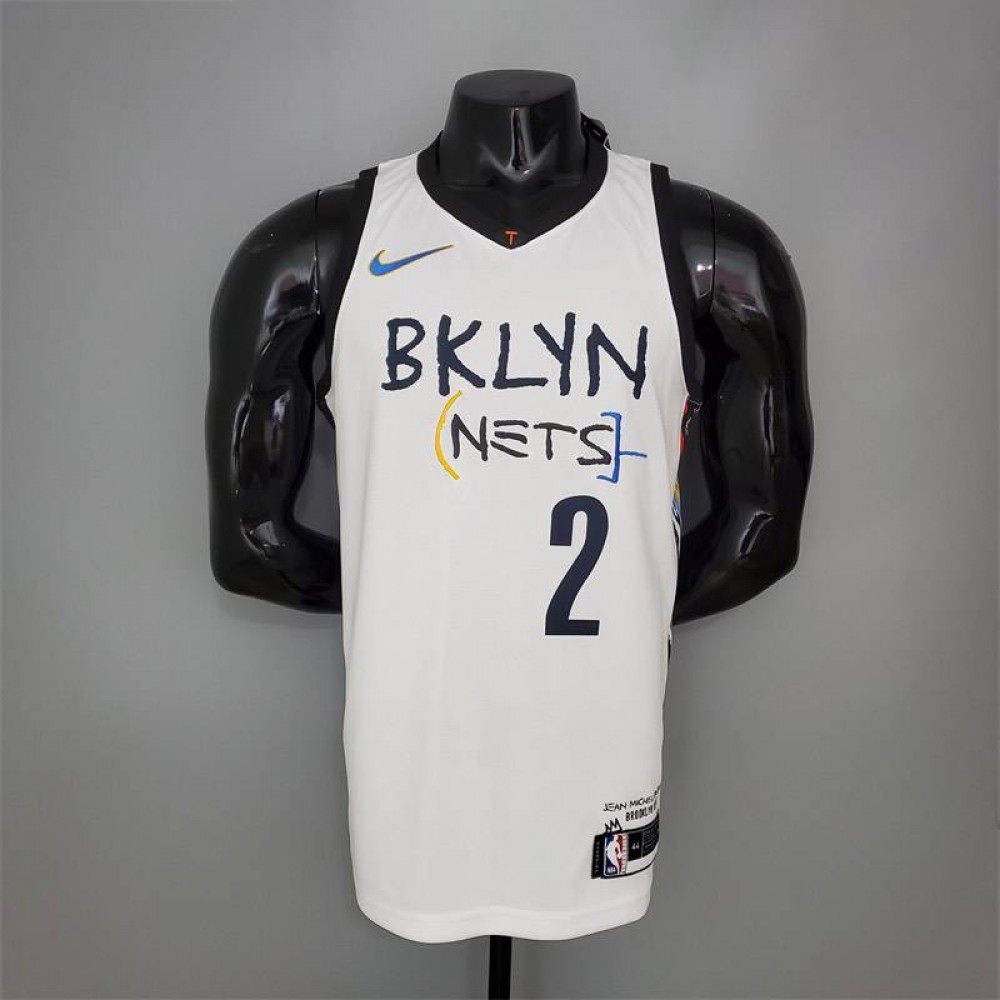 Camiseta Blake Griffin #2 Brooklyn Nets Grafiti Blanco Camiseta Blake Griffin #2 Brooklyn Nets Grafiti Blanco