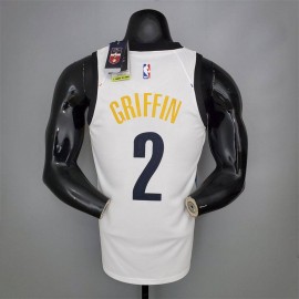 Camiseta Blake Griffin #2 Brooklyn Nets Grafiti Blanco Camiseta Blake Griffin #2 Brooklyn Nets Grafiti Blanco