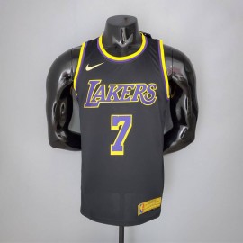 Camiseta Carmelo Anthony #7 Los Angeles Lakers 2021 Earned Edition Negro