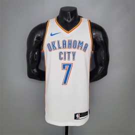 Camiseta Carmelo Anthony #7 Oklahoma City Thunder Blanco